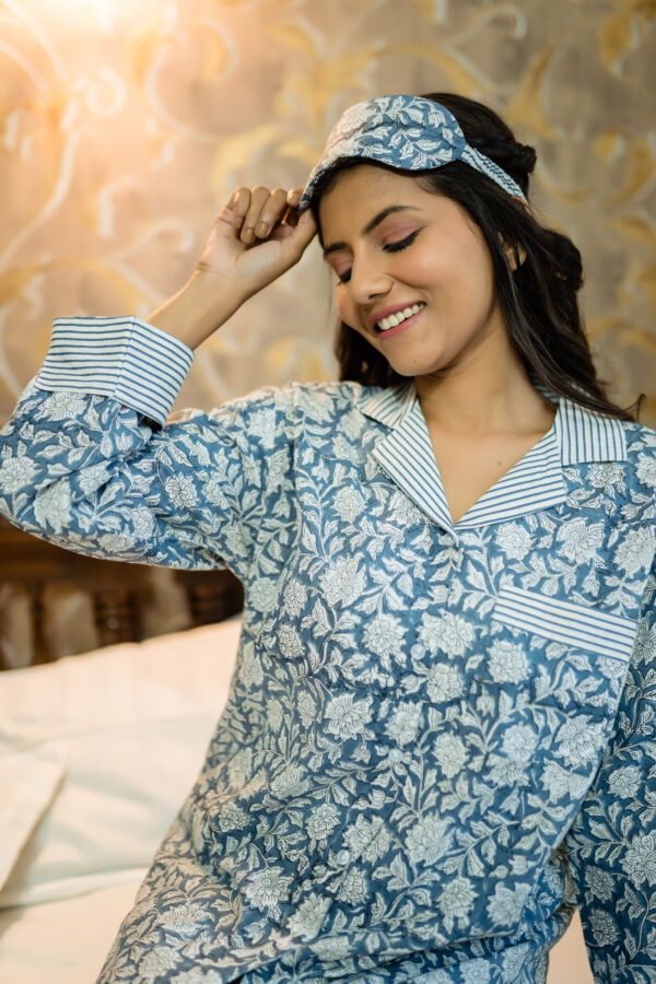 Indigo Garden PJ Set