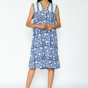 Indian Block Print Short Dress