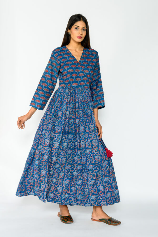 Indian Block Print Long Dress