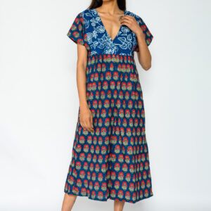 Indian Block Print Long Dress